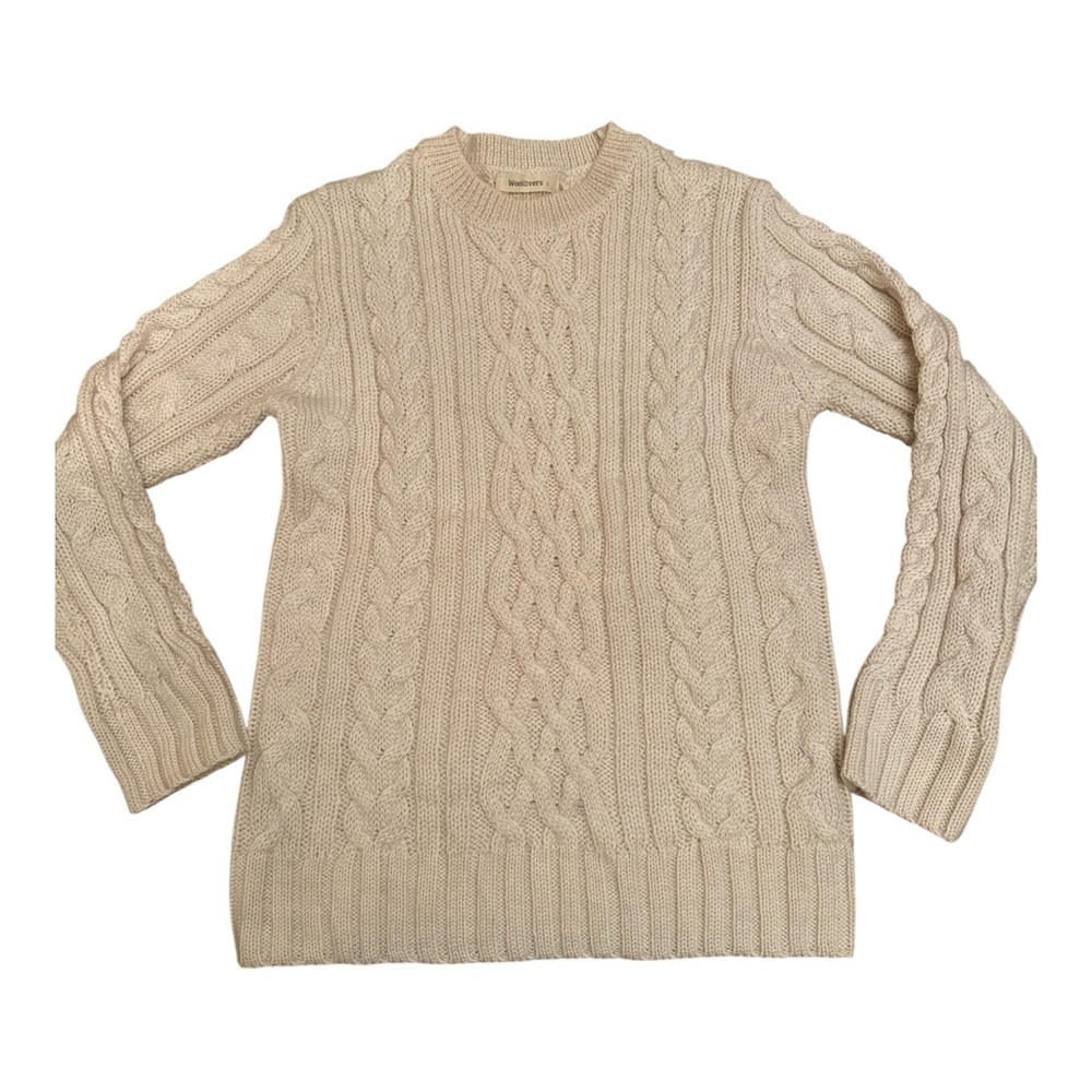 Woolovers brand 100% Pure Wool Crew Neck Sweater size small